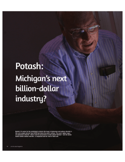 Original Article Here - Michigan Potash Company
