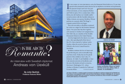 IS THE ARCTIC Andreas von Uexk&uuml;ll