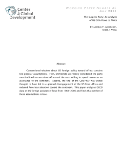 By Markus P. Goldstein, Todd J. Moss