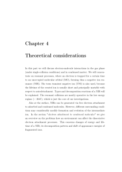 Chapter 4 Theoretical considerations - diss.fu