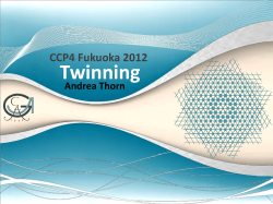 Twinning - Gwdg.De