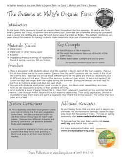 The Seasons at Molly`s Organic Farm
