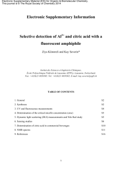 Supplementary Information - Royal Society of Chemistry
