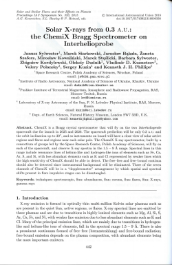 Solar X-rays from 0.3 AU: the CherniX Bragg