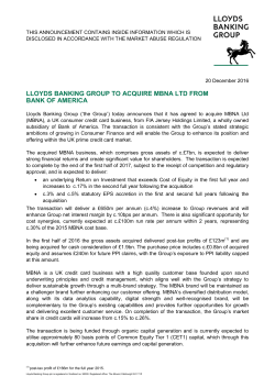 now - Lloyds Banking Group
