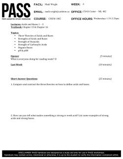 CHEM 1002 AV &ndash; Week 6