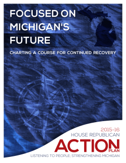 focused on michigan`s future