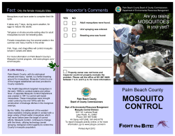PBC Mosquito Control