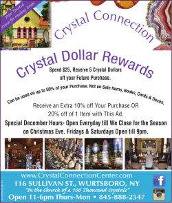 Crystal Dollar Rewards