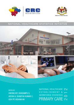 (Primary Care) 2012 - Clinical Research Centre