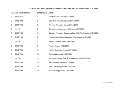 limited partnerships registered under the partnership act 1909