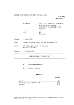 Secretary for Justice v HJ