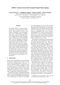 FINET: Context-Aware Fine-Grained Named Entity Typing