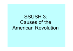 SSUSH 3 - Wiki Sheridan