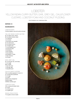 Grant`s recipes from FOUR USA S/S 2014