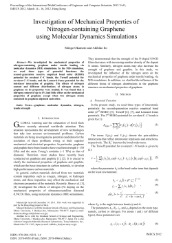Investigation of Mechanical Properties of Nitrogen