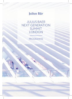 Conference programme