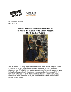 Portraits and Other Likenesses from SFMOMA on view at the