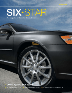 2007 Legacy 2.5GT spec.B