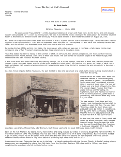 Frisco: The Story of Utah`s Gomorrah