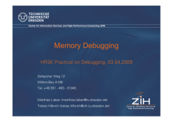 Memory Debugging
