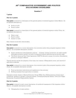Sample Response Q7 - AP Central