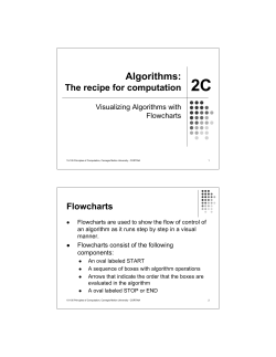 Algorithms - Carnegie Mellon School of Computer Science