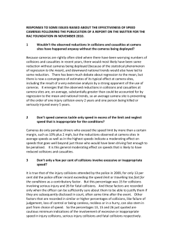 Speed camera effectiveness - Allsop