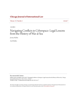 Navigating Conflicts in Cyberspace: Legal