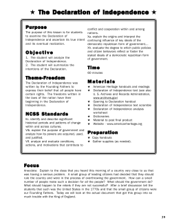 Declaration of Independence