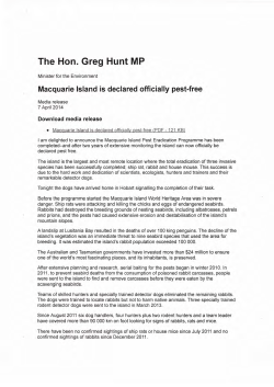 The Hon. Greg Hunt MP - Steve Austin Dog Trainer