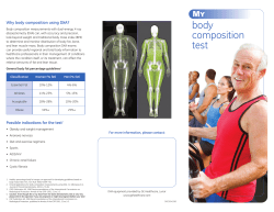 My Body Composition Test - The Bone Wellness Centre