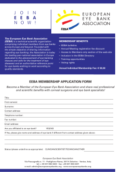 EEBA Membership Application 2016
