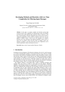 Developing Methods and Heuristics with Low Time Complexities for