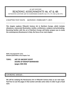 AP ART HISTORY &ndash; MR