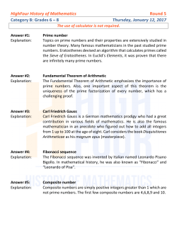 H4 History of Mathematics R5 G6