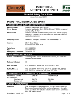 INDUSTRIAL METHYLATED SPIRIT