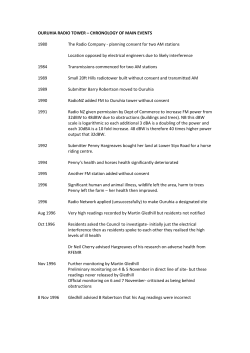 OURUHIA RADIO TOWER - Independent Hearings Panel