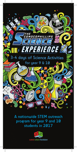 here - The Science Experience