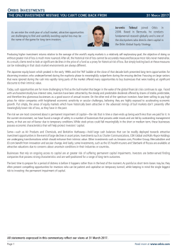 Article - Orbis Investment Management Limited