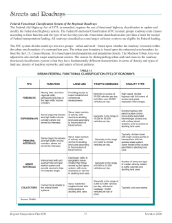 Streets and Roadways - Madison Area Transportation Planning Board