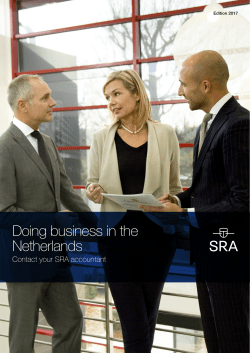 Doing business in the Netherlands