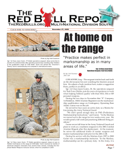 At home on the range - Minnesota National Guard