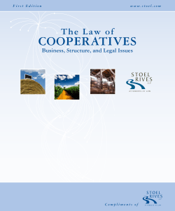 CooperaTives - University of Missouri`s College of Arts and Science