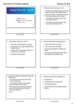 Huck Finn Ch 15-25 Quiz.notebook