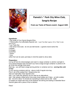 Sangria Recipe - WordPress.com