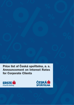 Strana 2 z 5 - Česká spořitelna