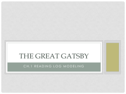The Great Gatsby