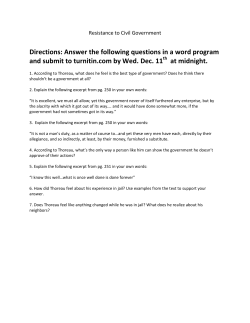 Directions: Answer the following questions in a word program and