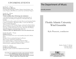 FAU Wind Ensemble - FAU Digital Collections